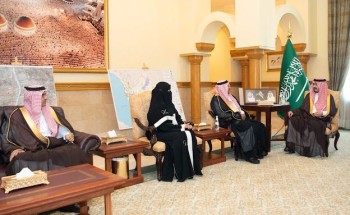 نائب أمير مكة المكرمة يستقبل مديرَ عام التعليم بالمنطقة ومدير تعليم الطائف