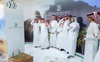 هيئة تطوير محمية الملك سلمان بن عبدالعزيز الملكية تشارك في “معرض الصقور والصيد السعودي الدولي”
