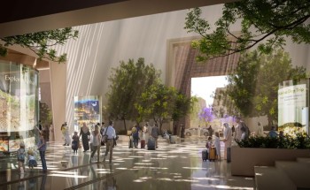 سمو ولي العهد يعلن إطلاق المخطط العام لمطار أبها الدولي الجديد