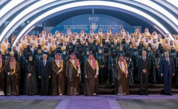 الأمير عبدالعزيز بن سعود يرعى الحفل السنوي لجامعة نايف العربية للعلوم الأمنية وتخريج 223 طالباً وطالبة من الدفعة 41