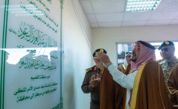 أمير منطقة القصيم يشهد تدشين رفع مركز أبانات إلى محافظة