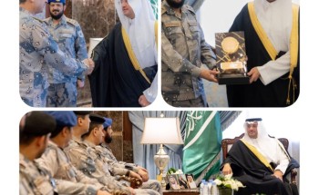 سمو محافظ الأحساء يستقبل قائد حرس الحدود بالمنطقة الشرقية