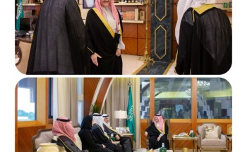 أمير الشرقية يستقبل معالي رئيس الهيئة الملكية للجبيل وينبع