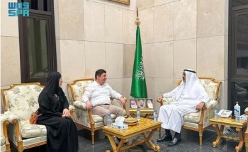 مفتي جمهورية بولندا يزور مجمع الملك فهد لطباعة المصحف الشريف