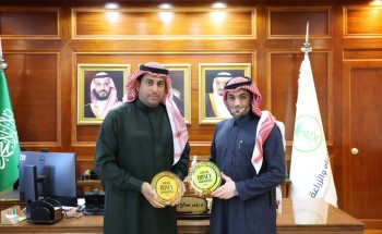 مدير فرع البيئة بالشمالية يستقبل النحال الحازمي