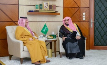 أمير الشرقية يستقبل رئيس المحكمة الجزائية بالخبر