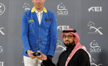 ديليستر .. يخطف لقب شوط كاس العالم في “قفز السعودية”