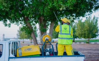 أمانة منطقة تبوك تنفذ 1200 جولة إصحاح بيئي وأعمال مكافحة الحشرات بمواقع متفرِّقة