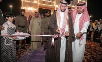 محافظ النعيرية يدشن فعاليات مهرجان ربيع النعيرية في نسخته الثانية والعشرين