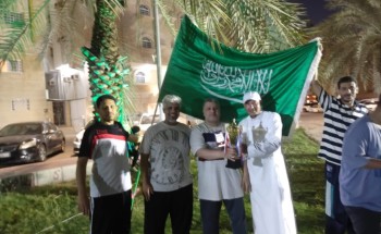 الفريق التطوعي بحي التقى يحتفل بيوم التأسيس