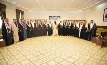 سمو محافظ الخرج يستقبل مدير تعليم الخرج و مديري التعليم الذين تعاقبوا على قيادته خلال (60) عاما