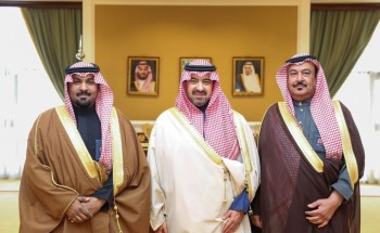 نائب أمير تبوك يستقبل مدير عام جمرك منفذ حالة عمار