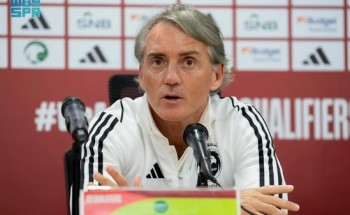 مدرب الأخضر مانشيني: مباريات كرة القدم صعبة وعلينا خوضها بتركيز ومستوى عالٍ