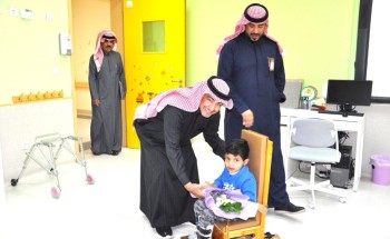 “الهذلول” يتكفل بتغطية علاج طفلين في مركز الملك سلمان للأطفال ذوي الإعاقة بحائل