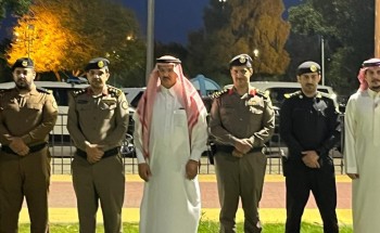 محافظ المجمعة يشارك قادة ومنسوبي القطاعات الأمنية إفطارهم الرمضاني في ميدان البلدية الحضري