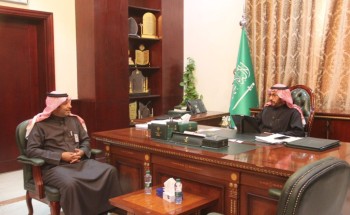 ‏محافظ القريات يلتقي مدير فرع هيئة الاتصالات والفضاء والتقنية بالمنطقة الشمالية