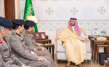 سمو نائب أمير المنطقة الشرقية يستقبل مدير شرطة المنطقة اللواء محمد الوذيناني ويستمع لشرح الأعمال الأمنية خلال رمضان