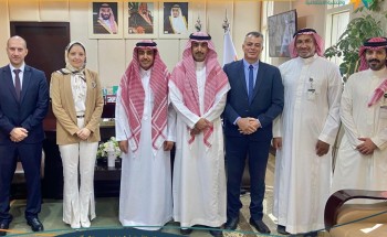 مدير عام موارد وتنمية حائل يستقبل القنصل المصري بمكتبه بالفرع