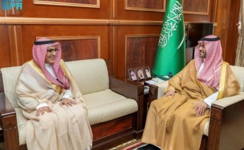 نائب أمير منطقة حائل يلتقي المشرف العام على وكالة تنمية ‏الاستثمارات في أمانة المنطقة ‏