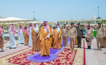 نائب أمير الشرقية يتفقد وحدات القطاع الشرقي للحرس الوطني بمحافظة الاحساء
