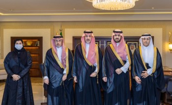 نائب أمير الشرقية يستقبل أعضاء مجلس إدارة جمعية تأثيث