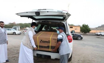 تحت شعار “سعادتكم فرحتنا” بر جازان تنهي توزيع 113 جهاز كهربائي منزلي و673 الف إعانة للأسر