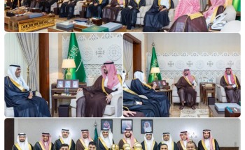 نائب أمير الشرقية يستقبل رئيس وأعضاء نادي الخليج