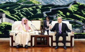 النائب العام يلتقي نظيره الصينيي ورئيس المحكمة الشعبية العليا في بكين