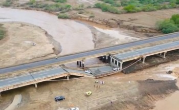 حالة وفاة وعدد من الإصابات نتيجة انهيار جسر في منطقة جازان