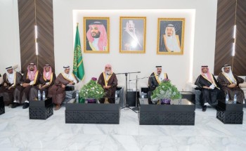 مفوض الإفتاء بمنطقة جازان خلال مبادرة  المبادرة الوطنية “السمع والطاعة عبادة واجبه” بأحد المسارحة