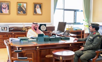نائب أمير منطقة تبوك يستقبل مدير جوازات المنطقة
