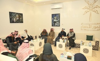 أعضاء مجلس الإعلام الرياضي بضيافة مهرجان التمور بالاحساء