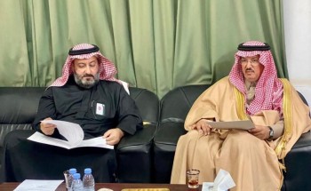 سعادة محافظة المجمعة يزور إدارة المساجد والدعوة والارشاد بمحافظة المجمعة