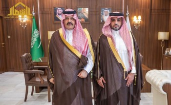 مدير ومنسوبو الصندوق الزراعي بحائل يهنئون الأمير عبدالعزيز بن سعد بالثقة الملكية