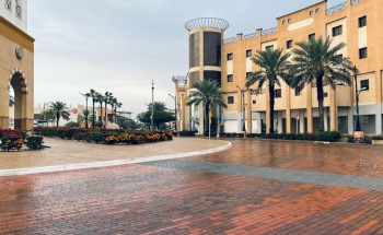 الهيئة الملكية تواصل الجهود لتحسين جودة الحياة وجمال الطبيعة بعد الأمطار بالجبيل الصناعية