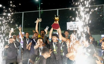 محافظ صبيا يتوج منتخب جازان بطلاً لدوري التأسيس