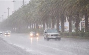 الأرصاد: أمطار رعدية مصحوبة بزخات من البرد ورياح مثيرة للأتربة والغبار على هذه المناطق