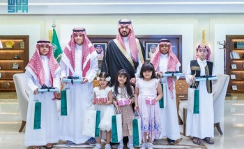 نائب أمير الشرقية يستقبل الأيتام تزامنًا مع يوم اليتيم العربي ويؤكد دعم القيادة لهم