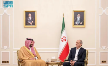 تفاصيل لقاء سمو وزير الدفاع مع رئيس الجمهورية الإسلامية الإيرانية