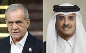 الرئيس الإيراني لأمير قطر: نأسف لهجوم «العديد» ولم يكن موجها ضدكم