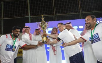 ختام مميز لبطولة رؤية وطن 2030 بفوز فريق «الأنظمة المتخصصة»  على «فرحات»