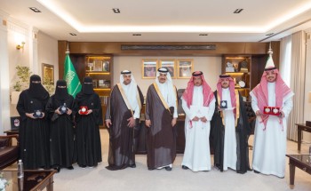 محافظ حفر الباطن يهنئ طلاب الجامعة الفائزين بـ 6 جوائز عالمية في معرض «إيتكس 2025»