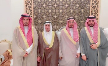 وسط جمع من الأهل والوجهاء.. ملفي العجوني يزف ابنه “فايد” في حائل