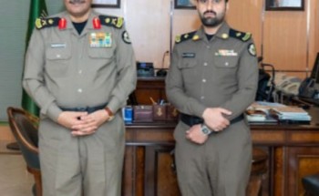 «مدير شرطة عسير» يقلد القحطاني رتبة «رائد» بعد صدور الأمر السامي الكريم