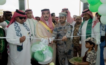محافظ الحرث يرعى احتفال مستشفى الحرث العام باليوم الوطني الـ95 وسط أجواء وطنية مبهجة