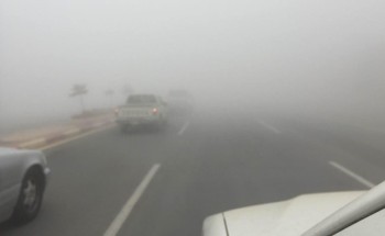 حالة الطقس اليوم.. الأرصاد تحذر من رياح مثيرة للأتربة وضباب