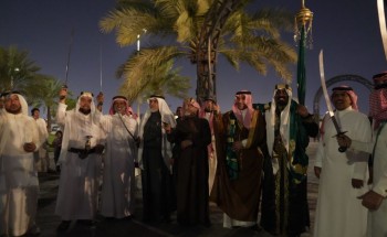 العرضة السعودية والأسر المنتجة يزينون احتفال أمانة الشرقية بيوم التأسيس