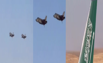 متداول.. طائرات F-35 تحلق في سماء الرياض تزامنًا مع معرض الدفاع العالمي (شاهد)