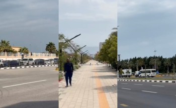 بعد اعتراض مسيّرتين.. الحياة تعود لطبيعتها قرب مصفاة رأس تنورة (شاهد)