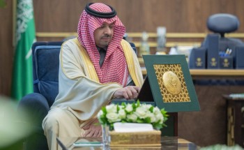 “بيئة آمنة.. لمستقبل مستدام”.. أمير الحدود الشمالية يدشن فعاليات اليوم العالمي للدفاع المدني